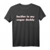 Lucifer Sugar Daddy - Lustiges Frauenpower Popkultur T-Shirt für selbstbewusste Frauen & Männer, perfektes Geschenk für Geburtstag, Weihnachten & mehr