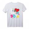 90er Party Outfit T-Shirt Kostüm Kleidung Klamotten Hits für Fasching, Karneval & Partyurlaub - Retro Mode der 90er Jahre