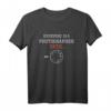 Everyone Is a Photographer Until Manual Mode - Lustiges Kamera T-Shirt für Fotografen, Fans & Fotografie-Enthusiasten, ideales Geschenk