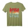 Santa Cruz, Kalifornien T-Shirt im Retro 80er Jahre Stil – Vintage Surfer & Strand Motiv, Perfekt als Geschenk für Surfer & Paddler