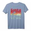 Santa Cruz, Kalifornien T-Shirt im Retro 80er Jahre Stil – Vintage Surfer & Strand Motiv, Perfekt als Geschenk für Surfer & Paddler