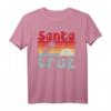 Santa Cruz, Kalifornien T-Shirt im Retro 80er Jahre Stil – Vintage Surfer & Strand Motiv, Perfekt als Geschenk für Surfer & Paddler