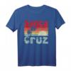 Santa Cruz, Kalifornien T-Shirt im Retro 80er Jahre Stil – Vintage Surfer & Strand Motiv, Perfekt als Geschenk für Surfer & Paddler