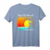 Santa Cruz California Vintage Retro T-Shirt - Surfer & Paddler Geschenk im 80er Stil mit Strandmotiv