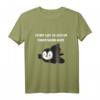 I'm not lazy I'm just on power saving mode - Lustiges Pinguin Zitat T-Shirt für Tierliebhaber & Humorfreunde