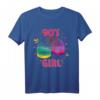 Damen Slinky 90er Girl Kleidung Kostüm Party Outfit Mode 90er T-Shirt - Perfekt für Mottopartys, Weihnachten & Geburtstage