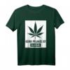 Keine Pflanze ist illegal Hanf T-Shirt – Legalisierung Protest Shirt für Cannabis Fans, Ganja & Reggae Liebhaber