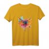 Bunte Libelle mit Spritzeffekt T-Shirt - Farbenfrohes Tiermotiv für Insekten- und Tierliebhaber, perfektes Geschenk für Kinder und Erwachsene