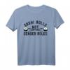 Sushi Roles Not Gender Roles - Feministisches T-Shirt für Frauen, Girl Power & Frauenrechte, Das perfekte Geschenk für Feministinnen