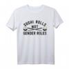 Sushi Roles Not Gender Roles - Feministisches T-Shirt für Frauen, Girl Power & Frauenrechte, Das perfekte Geschenk für Feministinnen