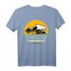 Santa Cruz California Vintage Retro T-Shirt – Surfer & Beach Motiv im 80er Style, Perfektes Geschenk für Surfer und Paddler