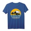 Santa Cruz California Vintage Retro T-Shirt – Surfer & Beach Motiv im 80er Style, Perfektes Geschenk für Surfer und Paddler