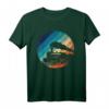 Vintage Retro Lokomotive T-Shirt für Eisenbahn- und Modellbahnliebhaber – Perfektes Geschenk für Opa, Vatertag, Weihnachten & Halloween