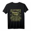 Oldtimer Modell 1946 Geschenk zum 79. Geburtstag - Lustiges T-Shirt für Jubilar mit Jahrgang 1946