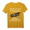 Nicht So Tief Rüdiger Lustiges Flug Satire Modellbau T-Shirt – Witziges Geschenk für Flugzeugfans, Hobbybastler & Modellflugzeug Enthusiasten