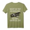 Nicht So Tief Rüdiger Lustiges Flug Satire Modellbau T-Shirt – Witziges Geschenk für Flugzeugfans, Hobbybastler & Modellflugzeug Enthusiasten
