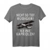 Nicht So Tief Rüdiger Lustiges Flug Satire Modellbau T-Shirt – Witziges Geschenk für Flugzeugfans, Hobbybastler & Modellflugzeug Enthusiasten
