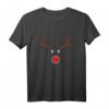 Frohe Weihnachten Rentier T-Shirt – Festliches Design mit Weihnachtsbaum, Weihnachtsmann & Rentieren für die ganze Familie