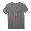 Frohe Weihnachten Rentier T-Shirt – Festliches Design mit Weihnachtsbaum, Weihnachtsmann & Rentieren für die ganze Familie