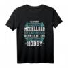 Lustiges Modellbau T-Shirt mit Spruch - Geschenkidee für Modellbauer, Eisenbahn- und Modellflug-Enthusiasten, perfekt für Hobby und Rente