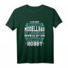 Lustiges Modellbau T-Shirt mit Spruch - Geschenkidee für Modellbauer, Eisenbahn- und Modellflug-Enthusiasten, perfekt für Hobby und Rente