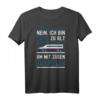 Modellbauer Modelleisenbahn T-Shirt mit lustigem Spruch – Perfekt für Eisenbahn-Fans, Hobby-Schaffner & Geschenkideen