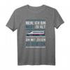 Modellbauer Modelleisenbahn T-Shirt mit lustigem Spruch – Perfekt für Eisenbahn-Fans, Hobby-Schaffner & Geschenkideen