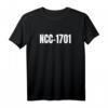 NCC-1701 T-Shirt mit Enterprise Starship Design - Star Trek Fanartikel für Sci-Fi Liebhaber & Popkultur Enthusiasten