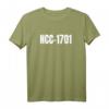 NCC-1701 T-Shirt mit Enterprise Starship Design - Star Trek Fanartikel für Sci-Fi Liebhaber & Popkultur Enthusiasten