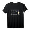 Modellflug T-Shirt mit Bier & Kaffee Design – Witziges Geschenk für Modellbauer, Piloten & Flugplatzfans