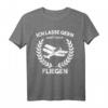 Modellflug T-Shirt - Hobby Modellfliegen Geschenk für Modellbauer und Fernsteuerungsflieger