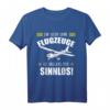 Leben Ohne Flugzeug Sinnlos - Lustiges Spruch T-Shirt für Piloten, Modellflugzeugfans & Flugzeugliebhaber, Perfekt als Geschenk