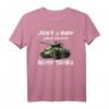 Junge der Panzer liebt Amerikanischer M4 Sherman Panzer T-Shirt – Perfekt für Militärenthusiasten, Sammler & Kriegsgeschichte-Fans