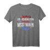 Schönsten Dinge Lokomotive Spur Zubehör Modelleisenbahn H0 T-Shirt – Perfektes Geschenk für Eisenbahn Fans & Modellbauer