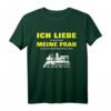 Ich liebe meine Frau Lokomotive - Modellbahn T-Shirt für Eisenbahn-Fans, Modellbauer & Lokliebhaber als Geschenk zu Weihnachten & Geburtstag