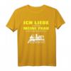 Ich liebe meine Frau Lokomotive - Modellbahn T-Shirt für Eisenbahn-Fans, Modellbauer & Lokliebhaber als Geschenk zu Weihnachten & Geburtstag