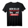 Mein Keller Modelleisenbahn Geschenk T-Shirt - Lokomotive & Dampflock Design für Eisenbahnfans, perfekt zu Weihnachten & Geburtstag