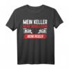 Mein Keller Modelleisenbahn Geschenk T-Shirt - Lokomotive & Dampflock Design für Eisenbahnfans, perfekt zu Weihnachten & Geburtstag