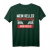 Mein Keller Modelleisenbahn Geschenk T-Shirt - Lokomotive & Dampflock Design für Eisenbahnfans, perfekt zu Weihnachten & Geburtstag