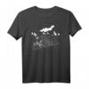 Eisenbahn Zug Dampflok Modelleisenbahn T-Shirt – Lustiges Design für Lokführer, Eisenbahner & Dampflok-Fans