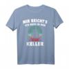Modelleisenbahn Lokomotive Sprüche T-Shirt – Geschenkidee für Modelleisenbahner, Papa & Opa, H0 Zubehör & Lokführer Geschenk