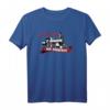 Lustiges Blutgruppe H0 positiv T-Shirt mit Modelleisenbahn Lokomotive – Perfektes Outfit für Eisenbahn- und Dampflokfans, Modellbauer und Rentner