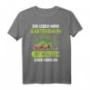Gartenbahn Dampflok Männer T-Shirt – Für Gartenbahn Enthusiasten, Modelleisenbahn Hobbyisten & Geschenkideen für Papa & Opa