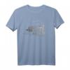 Dampflokomotive Eisenbahn Eisenbahn Outfit T-Shirt für Zug- und Lokomotivenfans – Perfekt für Eisenbahnliebhaber und Modelleisenbahnfreunde