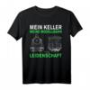 Mein Keller Modelleisenbahn Geschenk - Lokomotive T-Shirt für Eisenbahn-Fans & Modellbahn-Liebhaber zu Weihnachten & Geburtstag