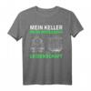 Mein Keller Modelleisenbahn Geschenk - Lokomotive T-Shirt für Eisenbahn-Fans & Modellbahn-Liebhaber zu Weihnachten & Geburtstag