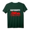 Herren Modelleisenbahn Blutgruppe H0 Positiv Modellbauer Geschenk T-Shirt - Lustiges Lokomotiv-Design für Eisenbahn-Fans & Modellbauer