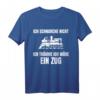 Nicht schnarchen Lokomotive Geschenk Zubehör Modelleisenbahn T-Shirt – Perfekt für Eisenbahn-Fans & Modellbauer zu Weihnachten & Geburtstag