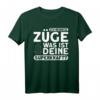 Modellbahn Ich Bewege Züge T-Shirt – Perfektes Geschenk für Eisenbahnfans, Lokführer & Modellbauer, inklusive Zubehör & Startsets