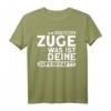 Modellbahn Ich Bewege Züge T-Shirt – Perfektes Geschenk für Eisenbahnfans, Lokführer & Modellbauer, inklusive Zubehör & Startsets